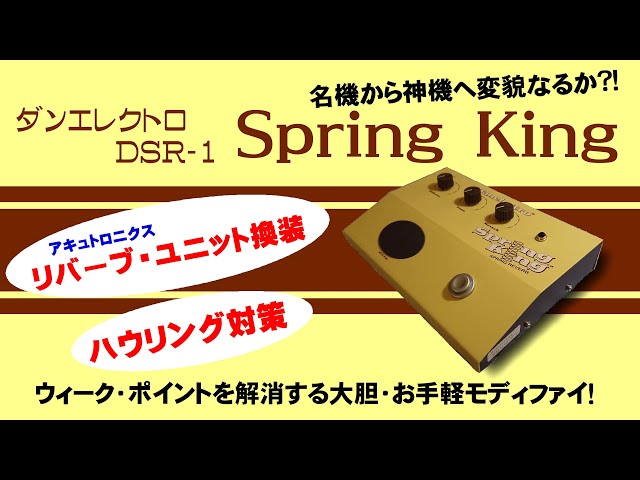 Danelectro Spring king ダンエレクトロ　スプリングリバーブ