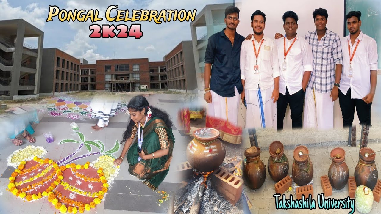💥Pongalo Pongal Edhu Takshashila University Pongal♥ 2k24 Celebration⁉️-