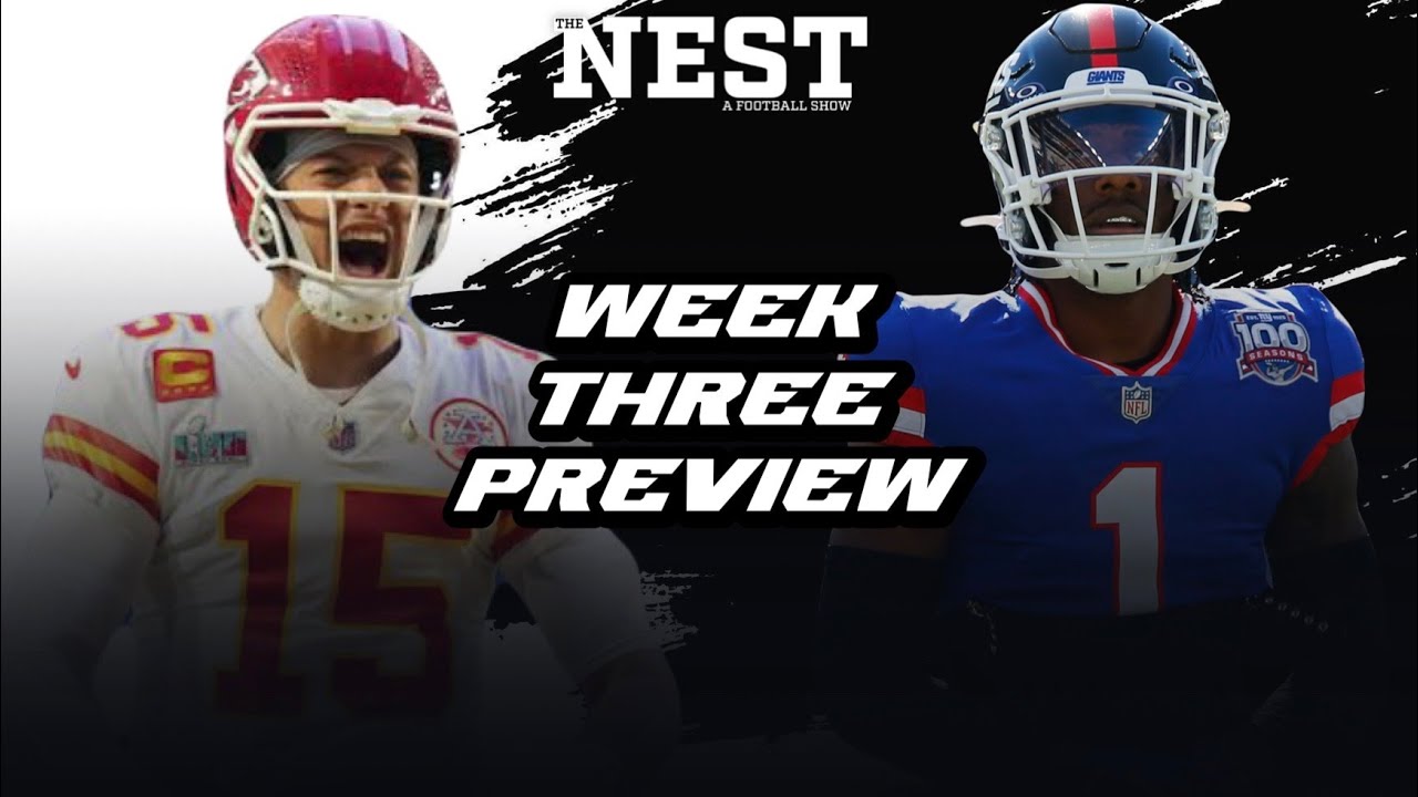 NFL 2025 Week 3 Preview - YouTube