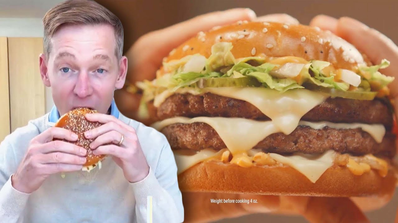 CEO Of McDonald's Bit Into Its New Burger And It Went Viral