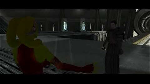 Star Wars KOTOR Defeating Malak The Easy Way