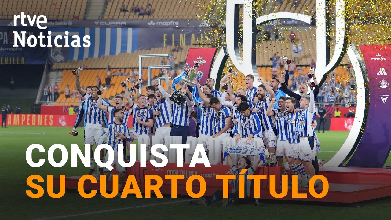 FINAL COPA DEL REY: La REAL SOCIEDAD GANA al ATLÉTICO de MADRID en la ...