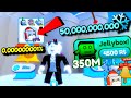 50,000,000,000 СНЕЖИНОК НА ПИТОМЦЕВ И СКИЛЫ В ПЕТ ЛЕГЕНДС! ROBLOX Pet Legends