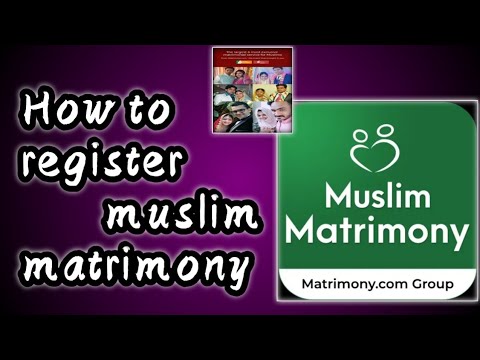 how to register muslim marriage  online | how to register Muslim matrimony in tamil | matrimony |