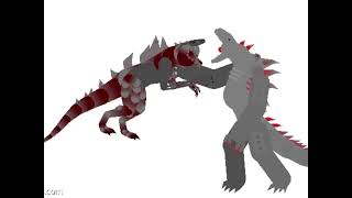 Cyber Zilla Vs Mecha Godzilla