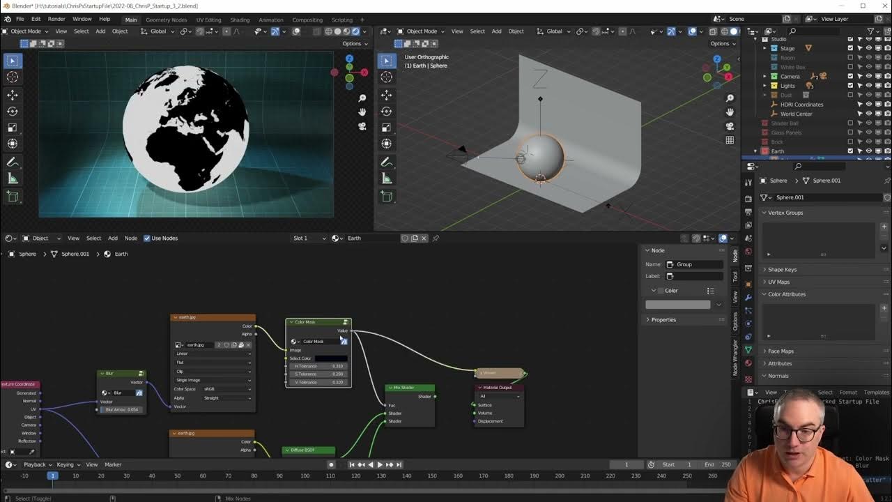 In-Shader Chroma Key EXTRAS | Blender Tutorial - YouTube