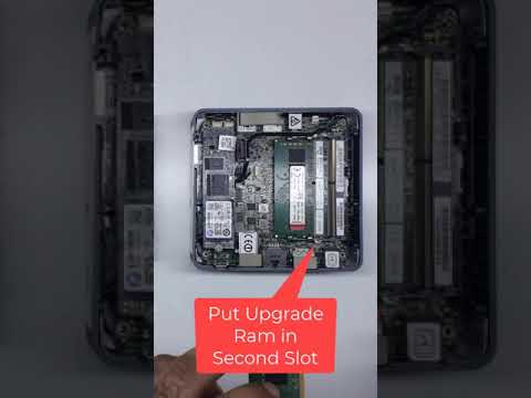 Upgrading RAM Ssd on a Mini PC | Intel NUC How To