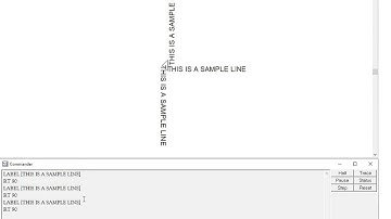 What is LABEL command in MSWLogo How to print text in all directions in MSWLogo #exceltips #excel