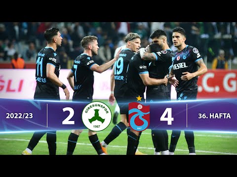 Bitexen Giresunspor (2-4) Trabzonspor - Highlights/Özet | Spor Toto Süper Lig - 2022/23