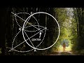 4K Как найти центр окружности, how to find the center of a circle