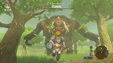 Zelda: Breath of The Wild - Nintendo Switch - How to Defeat a Hinox