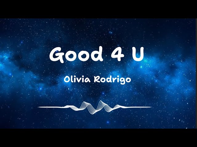 Olivia Rodrigo - 'good 4 u' (ft. Jiafei) (Color Coded Eng/Lyrics) 