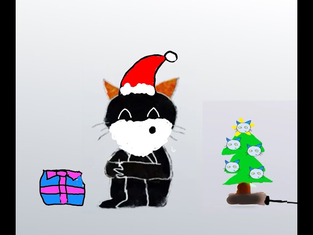 ねこのティーチくん356 ～ コバヤシサンタ ～ - YouTube