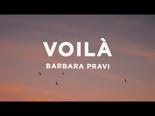 Barbara Pravi - Voilà (Paroles/Lyrics) class=