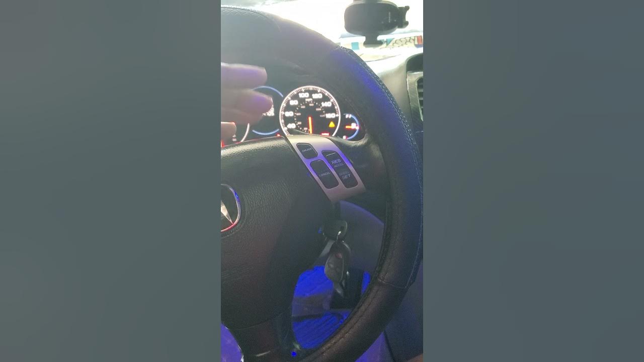 2005 Acura TSX VSA light staying on. - YouTube
