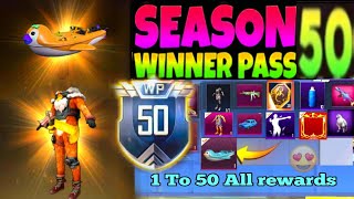 Pubg mobile lite new Season 50 Winner Pass 1To50 All rewards confirmed? Pubg lite new winnerpass50