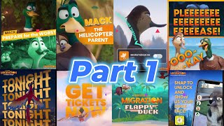 Illumination Migration Movie 2023 - Socialmedia Promotion Trailer Clips Cinema Streaming Blue Ray P1