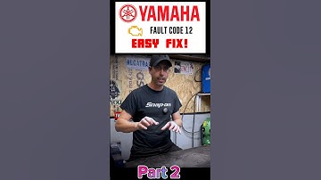 Fixing Yamaha fault code 12 part 2