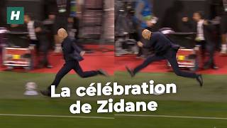 Lincroyable Célébration De Zinédine Zidane Après Le But De Michael Olise Contre La Belgique