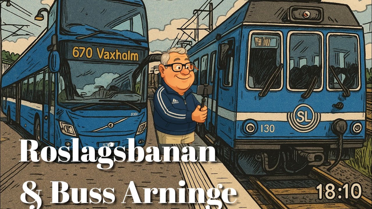 Buss & Roslagsbanan Rundtur Arninge