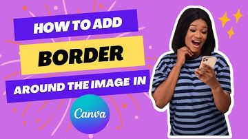 How to Add Border to Image in Canva in 2 mins | Canva tutorial