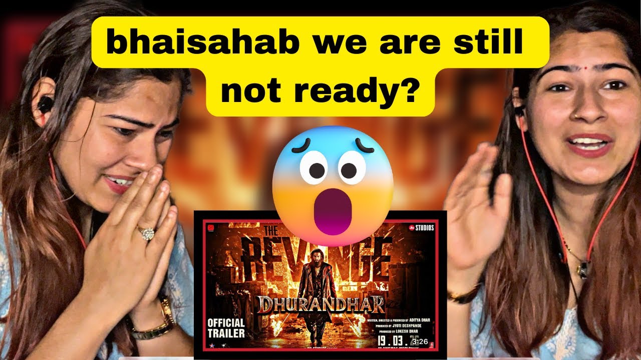 Реакция девушки-пахади на официальный хинди-трейлер «Дхурандхар: Месть»😱🔥 | Ранвир С | Адитья Д |