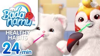 Healthy Habits | Badanamu Compilation l Nursery Rhymes & Kids Songs