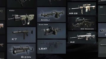 "COD Ghosts" Weapons Overview-LMG