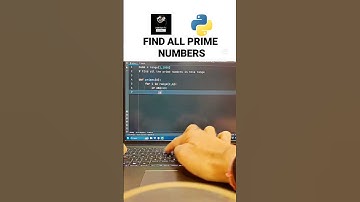 Find all prime numbers in python 🌟#prime #number #python #youtubeshorts #trending #subscribe