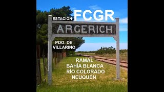 Estación Argerich Ramal Bahía Blanca - Río Colorado - Neuquén FCGR Pdo. de Villarino, Pcia de Bs As.