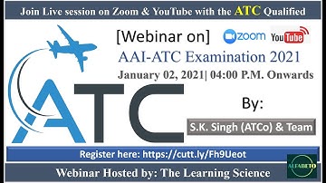 AAI-ATC Examination Notification 2021 | A talk with ATCo S.K.Singh