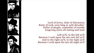 Run Dmc - Raising Hell Lyrics Full Lyric Video