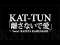 KAT-TUN/離さないで愛 (亀梨和也ソロ曲)