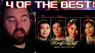Singer reacts to KATRINA VELARDE, GIGI DE LANA, DARYL ONG, SAM MANGUBAT - MY GROWN UP CHRISTMAS LIST