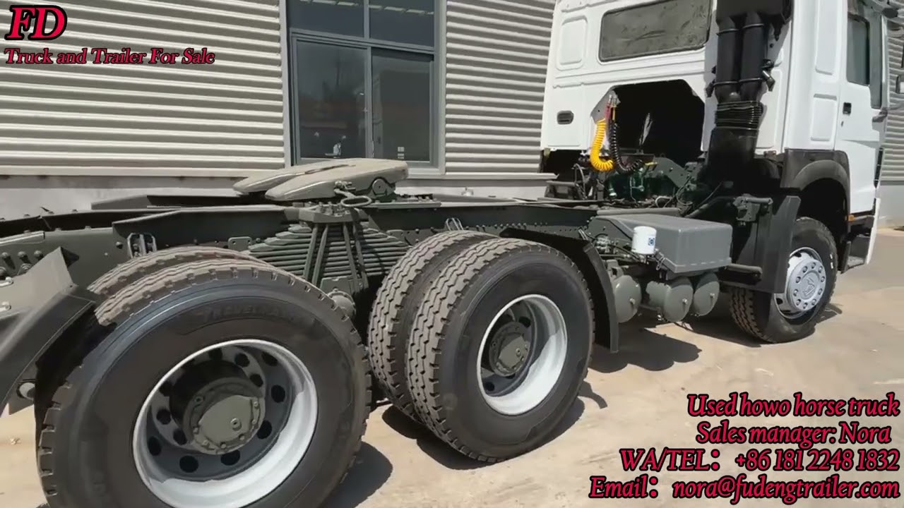 Used howo horse truck,371 HP. Manufacture year: 2017-2018 year. Also have 375hp welcome to inquiry.