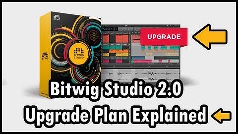Bitwig Studio 2 0 License Model explained