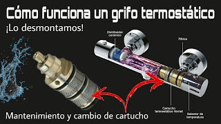 CÓMO FUNCIONA UN GRIFO TERMOSTÁTICO