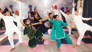 Kids Bhangra Punjabi Song Ammy Virk Nimrat Khaira Jassar Creations Artistry Academy Kurali