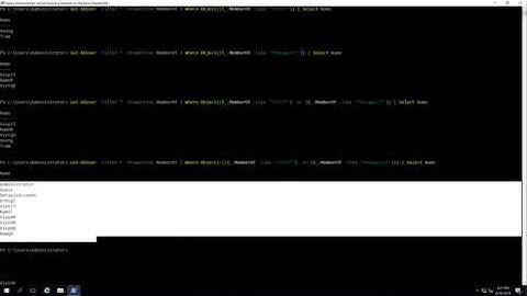 Using PowerShell - Find users not in group