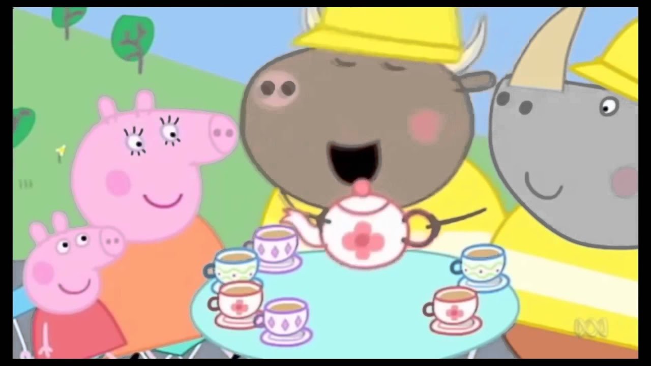 Peppa Pig - Mr Bull In A China Shop - YouTube