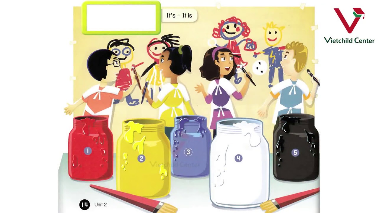 vietchild vn Everybody Up 1 Unit 2 Art Class - YouTube