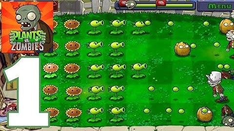 Plants vs Zombies | Gameplay Walkthrough Part 1: Day - All Levels(1-10)