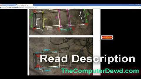 How To Build A Go Kart : Part 2 : Frame