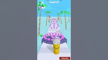 Juice Run Shorts Video Levels 15 Gameplay | Android, iOS walkthrough mobile gameplay | #shorts