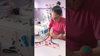 costurando calcinha so na maquina reta #retalhos #costureira #viral #calcinha