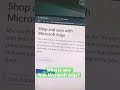 Microsoft edge has been updated