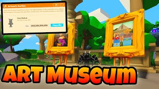 ART MUSEUM UPDATE! Roblox Islands