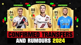 FIFA 25 | NEW CONFIRMED TRANSFERS & RUMOURS! 🤪🔥 ft. Ronaldo, Coutinho, Di Gregorio... etc