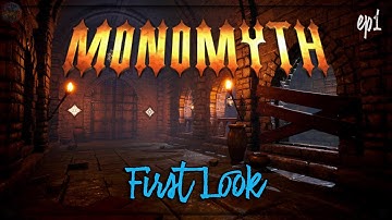 Monomyth Demo  -ep1  First Look  - Dungeon, fantasy, horror