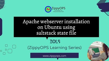 Apache webserver installation on Ubuntu using saltstack state file | #saltstack #devops #apache2